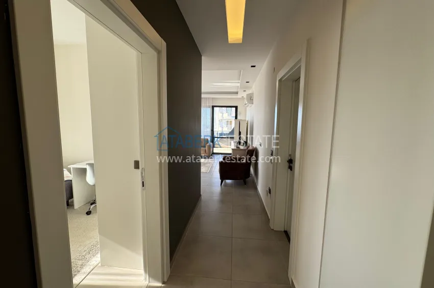 Purchase Furnished 2+1 apartment with sea and mountain views, Mahmutlar district — Alanya 1 