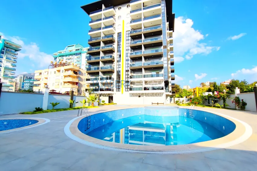 Penthouse with luxury furniture in a modern complex — Alanya, Mahmutlar district 1 