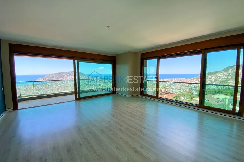 Purchase  Four-room linear apartment with separate kitchen in the center of Alanya — Hasbahce 1 