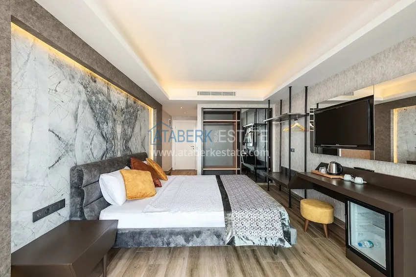 Purchase  Room in a hotel complex with a guaranteed income in Konakli, Alanya 1 