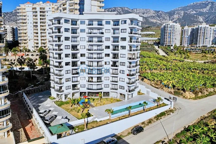 Apartment 1+1 with furniture and sea view, Mahmutlar district — Alanya 1 