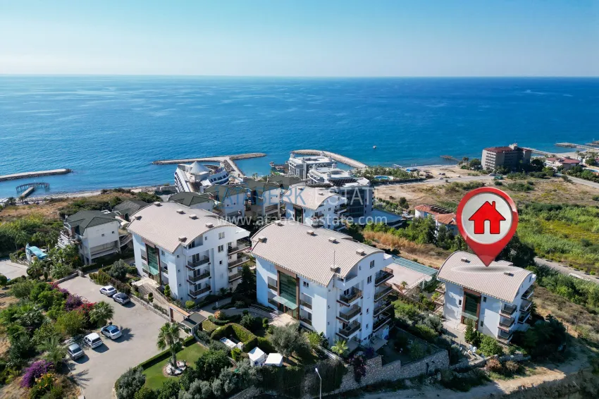 Turnkey apartment with sea view in Alanya, Konakli district — 250 meters from the sea 1