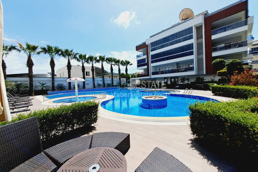 Property for a residence permit - Duplex penthouse with furniture in Alanya, Oba district 1 