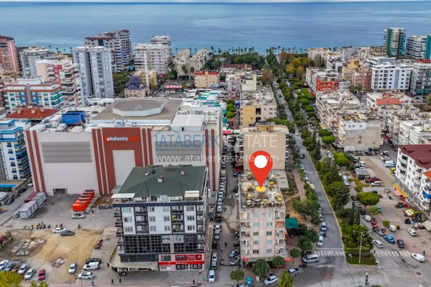 Two bedroom apartment in the center of Mahmutlar with mountain views 1 