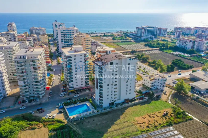 Two-bedroom apartment with furniture and separate kitchen apartment in Mahmutlar 1 