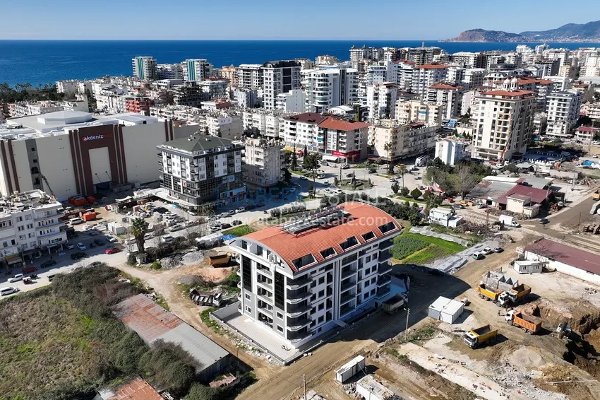 New buildings in Alanya! One bedroom apartment with mountain views directly from the owner, Mahmutlar district 1