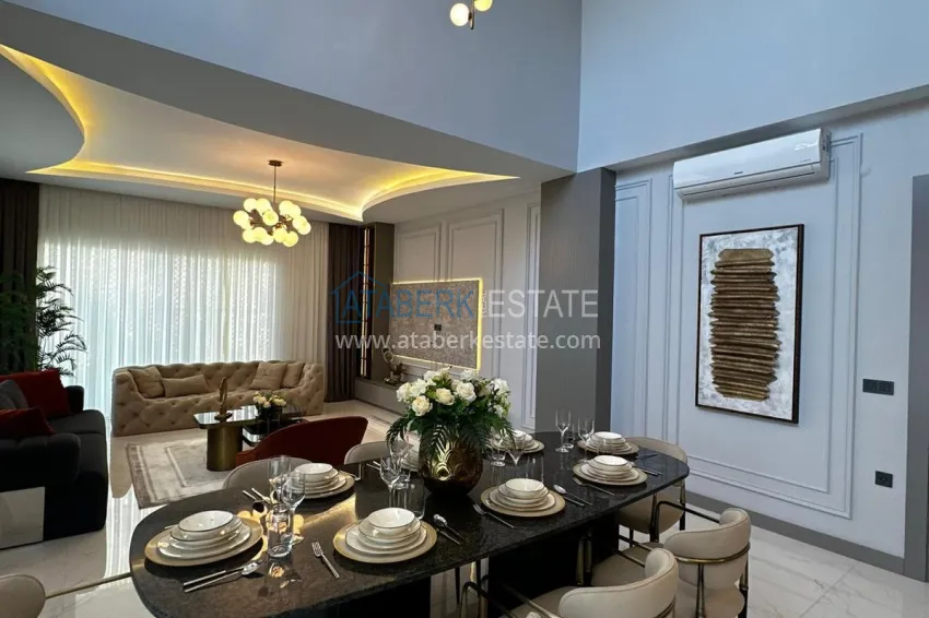 Purchase Modern two-level villas with views at prices from the developer in the Oba area 1 