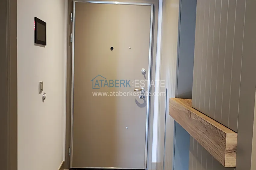 Purchase  Two-bedroom apartment with furniture and panoramic sea views in a premium complex — Antalya, Kepez 2 