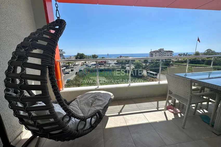 Purchase Duplex penthouse with sea view in an ultra-luxury complex, Alanya Kestel district 21