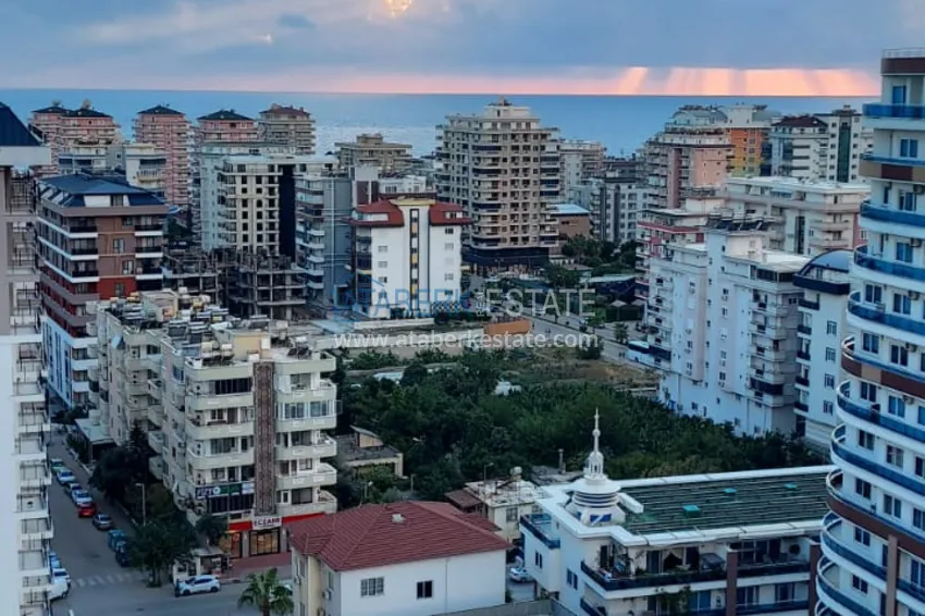 Purchase 1+1 apartment with furniture and sea view in a new complex - Mahmutlar district, Alanya 20