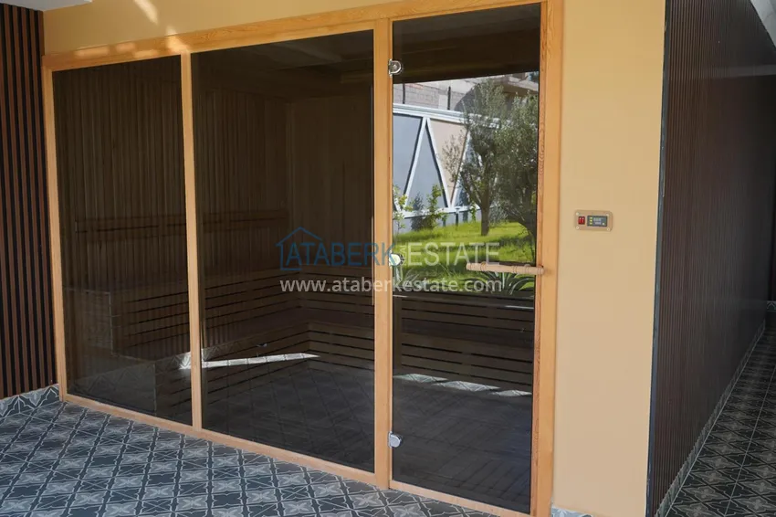 Finished 1+1 apartment in a new residential complex, Avsallar district — Alanya 19 