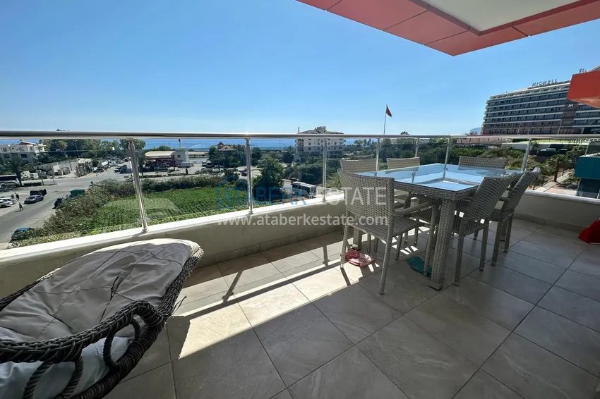 Purchase Duplex penthouse with sea view in an ultra-luxury complex, Alanya Kestel district 22