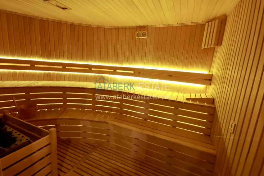 Turnkey three-room apartment in the center of Alanya, just 5 minutes from Cleopatra Beach 21 