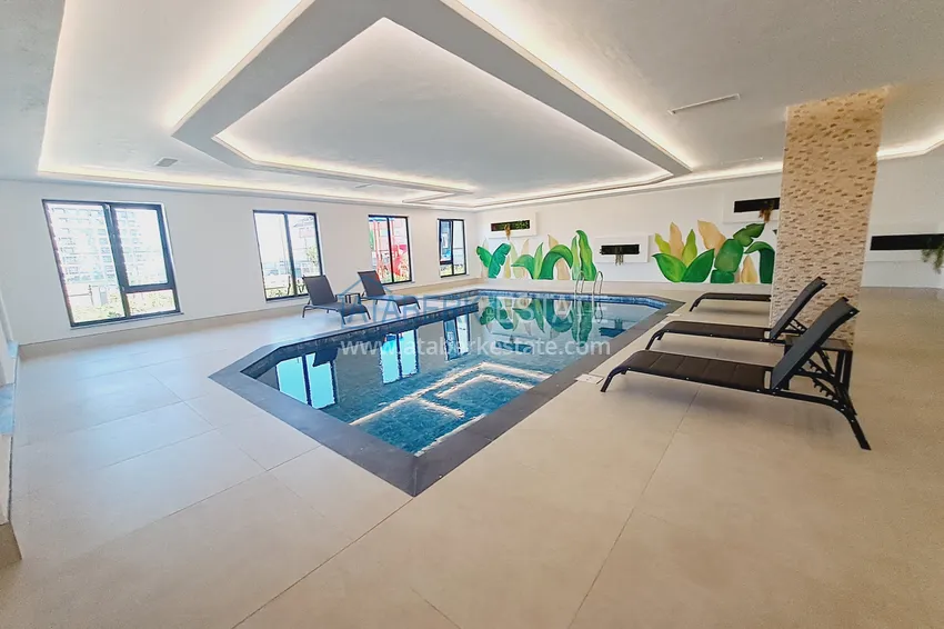 One bedroom apartment with sea view in a new complex — Alanya, Avsallar district 21 