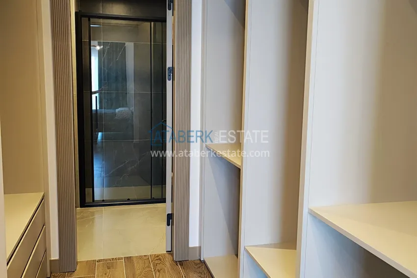Purchase  Two-bedroom apartment with furniture and panoramic sea views in a premium complex — Antalya, Kepez 25 