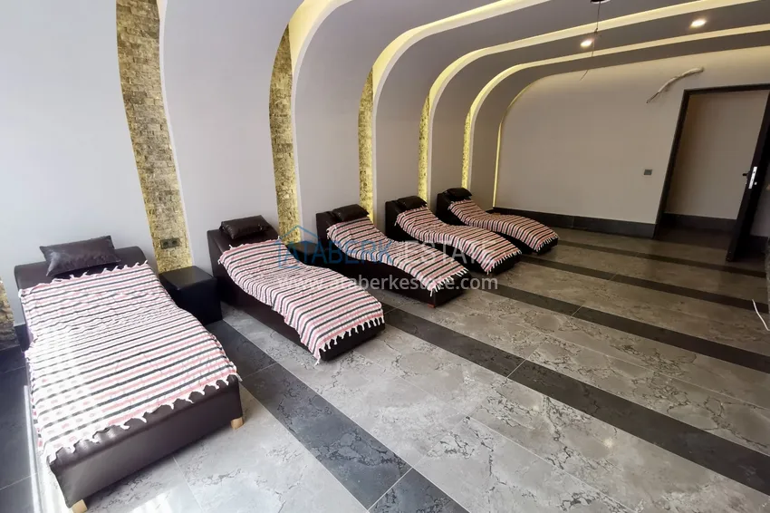 Turnkey three-room apartment in the center of Alanya, just 5 minutes from Cleopatra Beach 22 