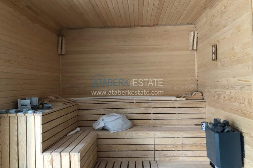 Three-room apartment in Mahmutlar, with a separate kitchen in a modern complex 22 