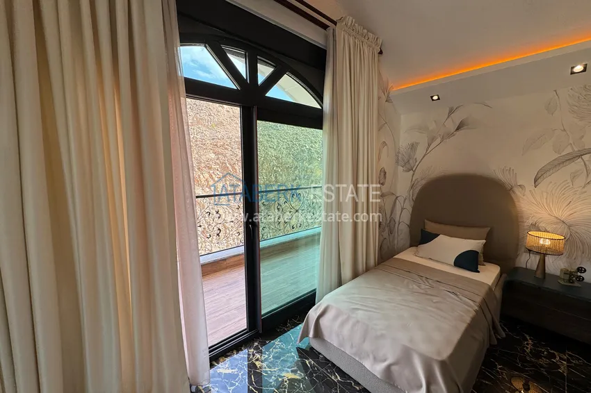 Purchase Real estate for citizenship! Detached luxury villa with stunning views in Kargicak 25