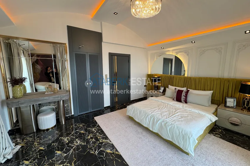 Purchase Real estate for citizenship! Detached luxury villa with stunning views in Kargicak 27