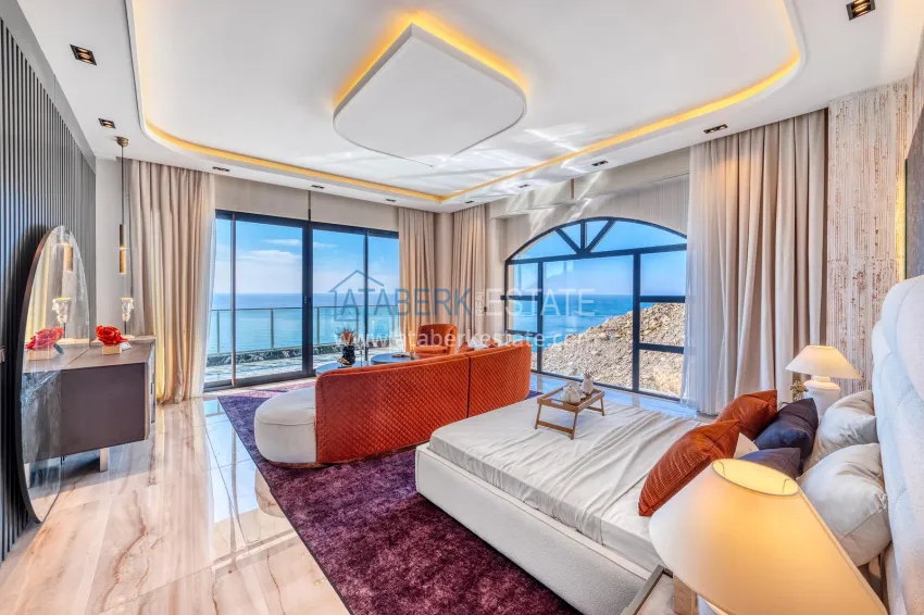 Purchase A fashionable triplex with an exclusive design in Kargicak district, Alanya 27 