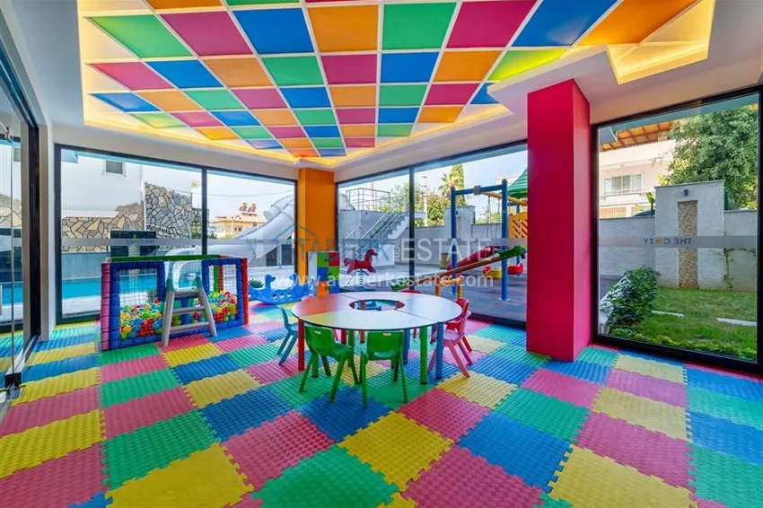 Three-room apartment with furniture and mountain views, Mahmutlar district — Alanya 26 