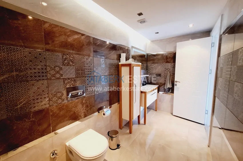 Purchase  Property for a residence permit - Duplex penthouse with furniture in Alanya, Oba district 29 