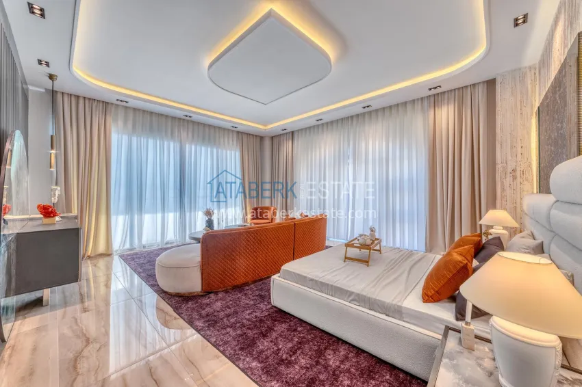 Purchase A fashionable triplex with an exclusive design in Kargicak district, Alanya 28 