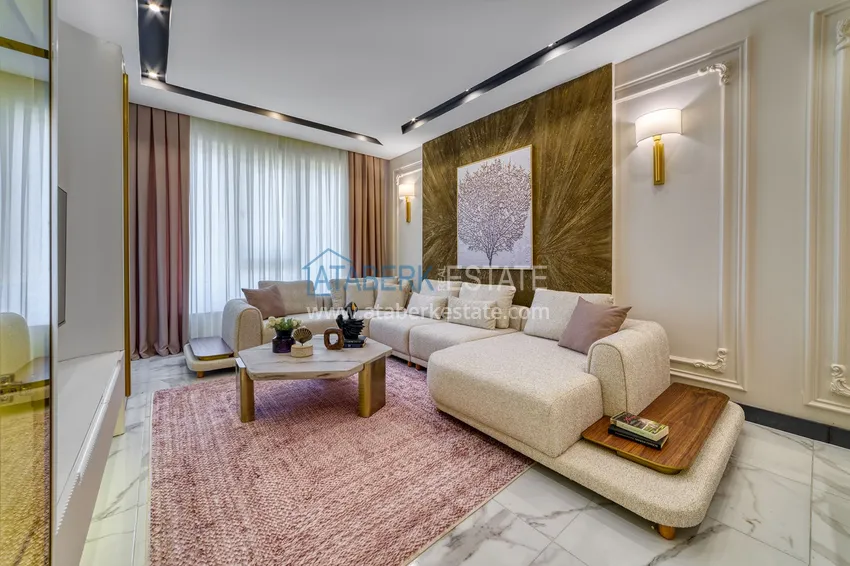 Purchase  An apartment with a designer interior and a separate kitchen in the center of Mahmutlar - Saturday Market District 3 