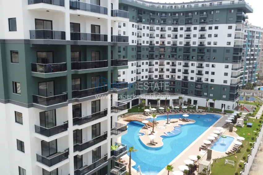 Furnished one-bedroom apartment in a complex with hotel infrastructure, Mahmutlar district — Alanya  5 