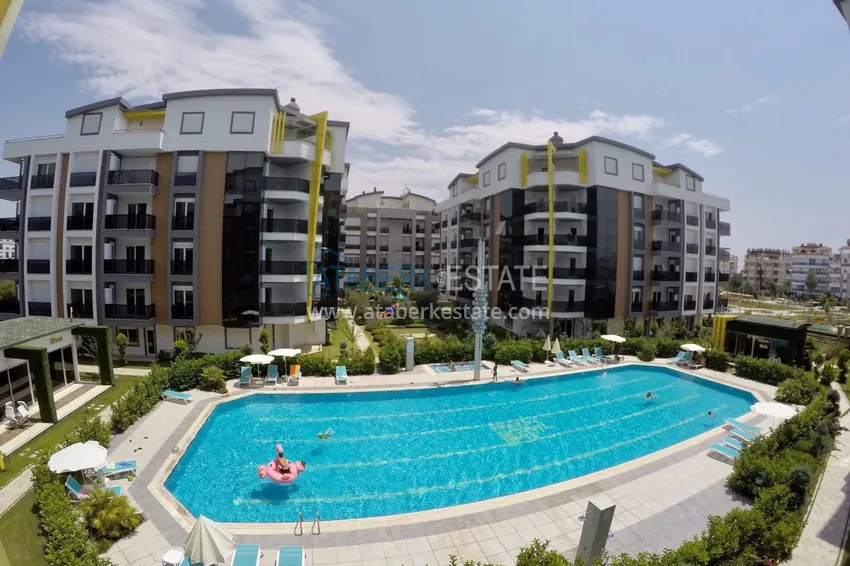 Three-room apartment in Antalya, Liman district in a luxury complex near the Boachai River  2 