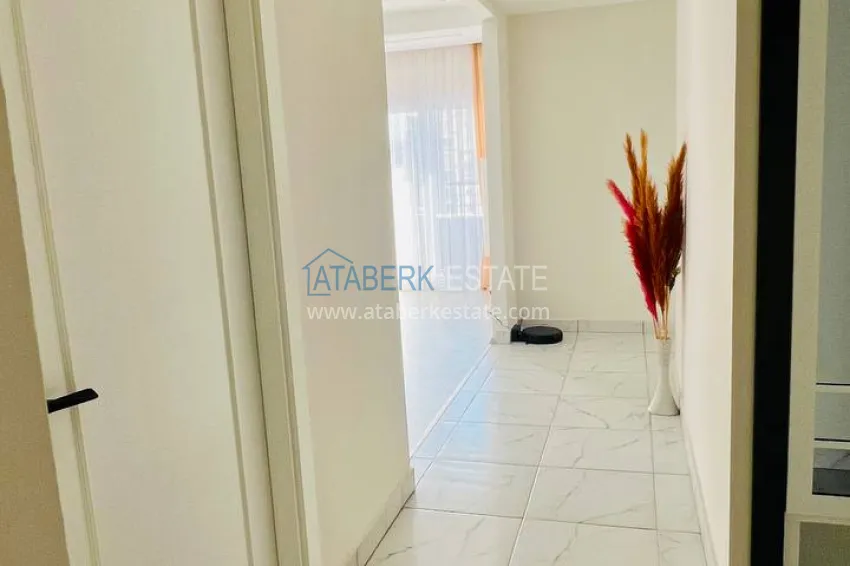 Purchase Linear 3+1 apartment with sea view in a new complex - in the prestigious area of Teje, Mersin 1 