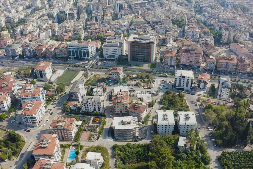 Comfort segment complex project under construction in the center of Alanya  3 