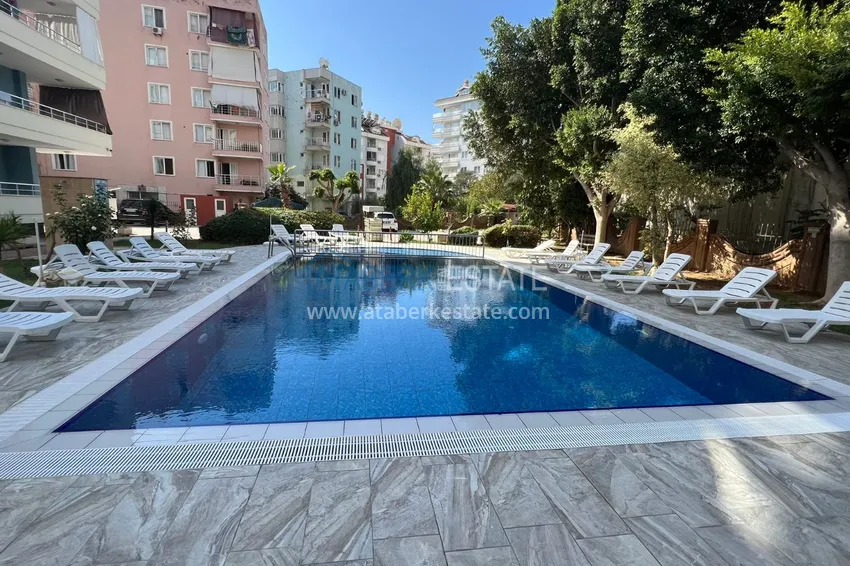 Turnkey three-room apartment with sea view in Tosmur district, Alanya 3 