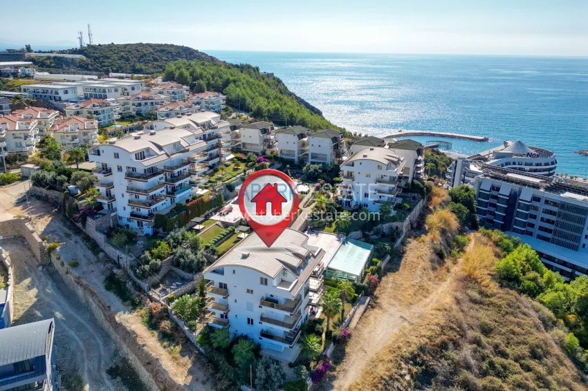 Turnkey apartment with sea view in Alanya, Konakli district — 250 meters from the sea 2