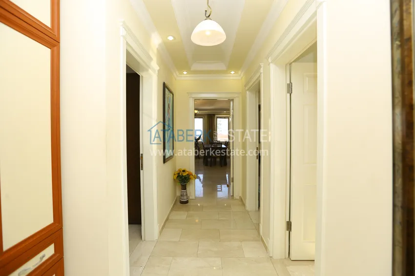 Purchase Turnkey 2+1 apartment with glazed cormorants and sea views in the center of Alanya 2