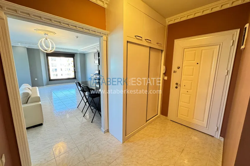 Purchase  Apartment in Mahmutlar partially furnished with a glazed balcony and sea view 3 