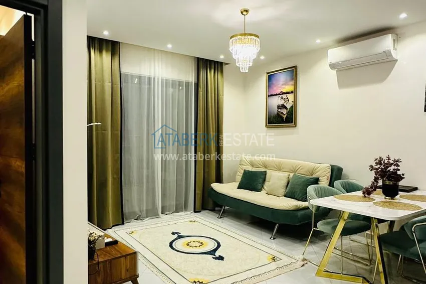 Purchase  Apartment 1+1 with furniture and mountain views in a complex with hotel infrastructure, Mahmutlar district — Alanya 2 