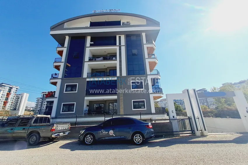 New buildings in Alanya! One bedroom apartment with mountain views directly from the owner, Mahmutlar district 3