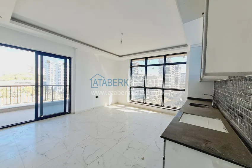 Purchase New buildings in Alanya! One bedroom apartment with mountain views directly from the owner, Mahmutlar district 3