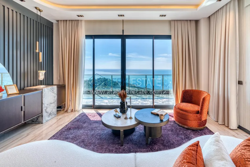 Purchase A fashionable triplex with an exclusive design in Kargicak district, Alanya 33 