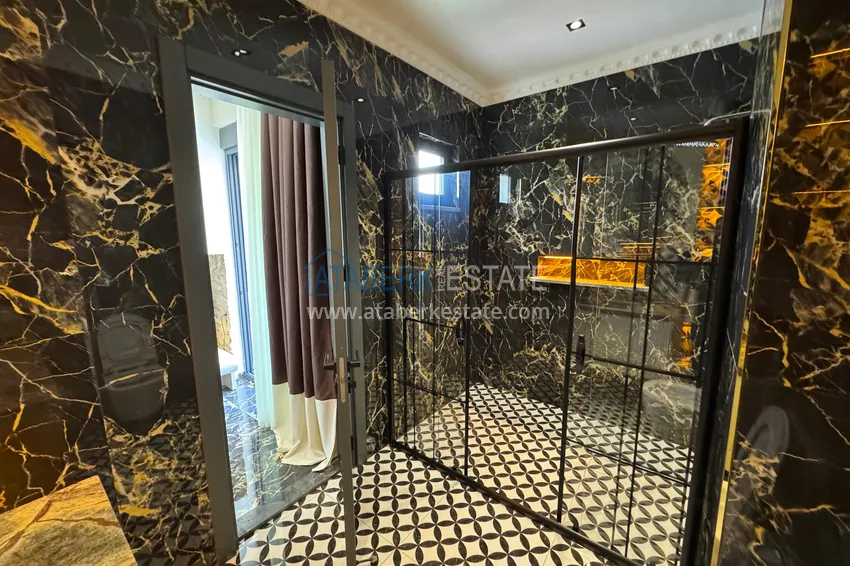 Purchase Real estate for citizenship! Detached luxury villa with stunning views in Kargicak 35