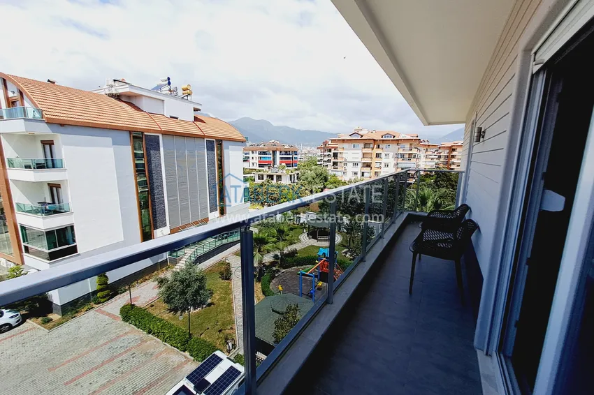 Purchase  Property for a residence permit - Duplex penthouse with furniture in Alanya, Oba district 36 
