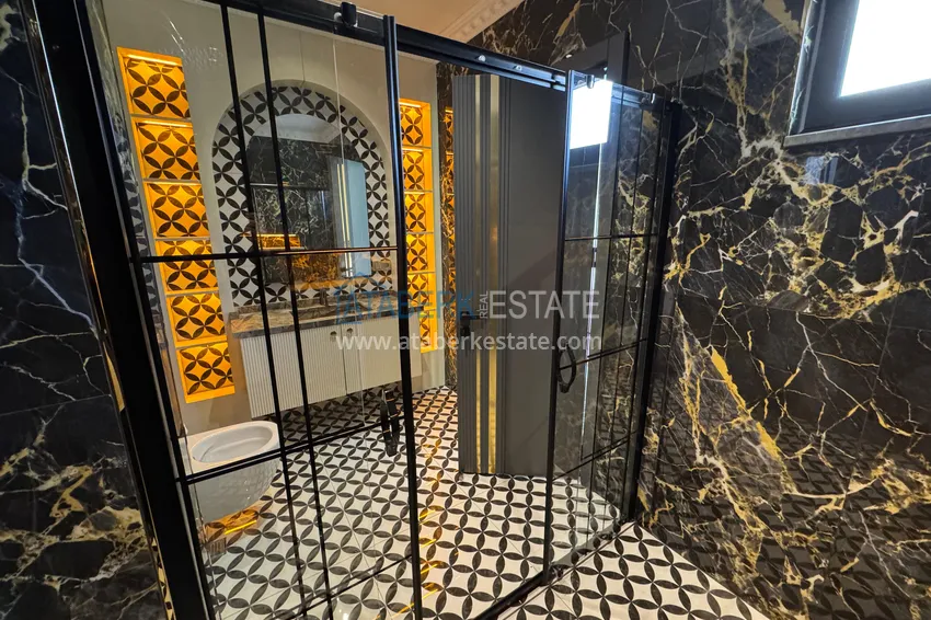 Purchase Real estate for citizenship! Detached luxury villa with stunning views in Kargicak 36