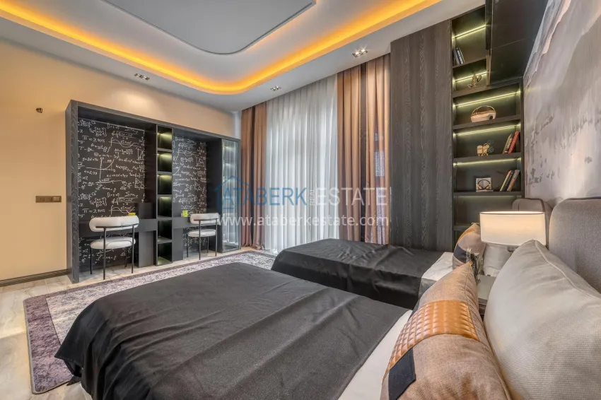 Purchase A fashionable triplex with an exclusive design in Kargicak district, Alanya 37 
