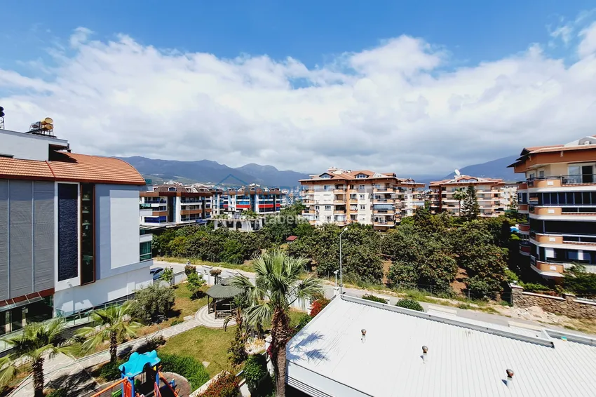 Purchase  Property for a residence permit - Duplex penthouse with furniture in Alanya, Oba district 38 