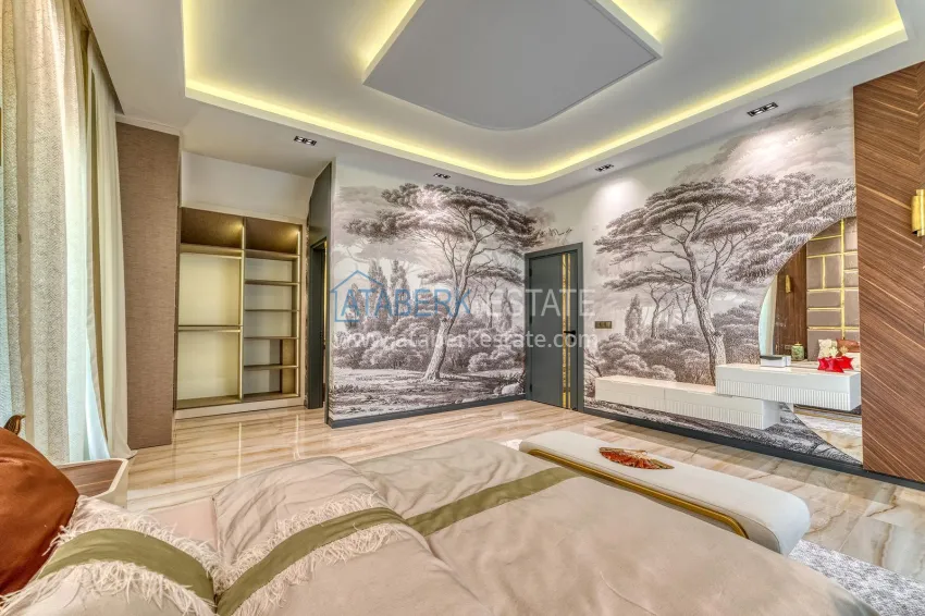 Purchase A fashionable triplex with an exclusive design in Kargicak district, Alanya 40 