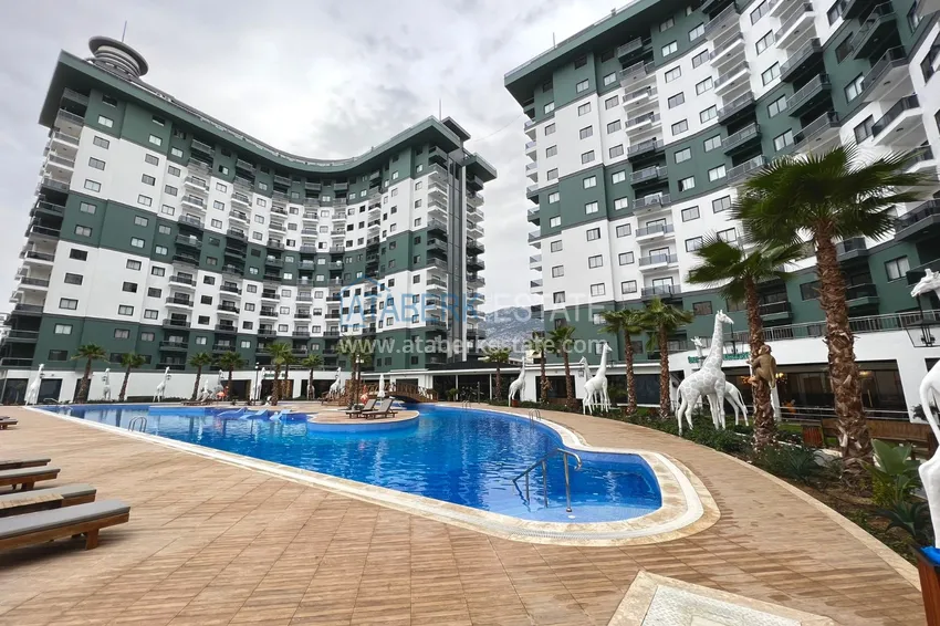 Furnished one-bedroom apartment in a complex with hotel infrastructure, Mahmutlar district — Alanya  6 