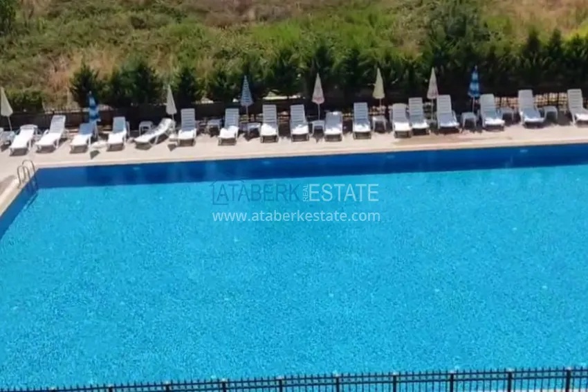 Linear four-room apartment with furniture in Teje district, Mersin 4 