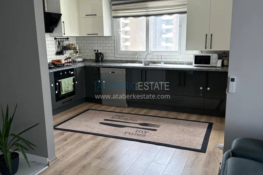 Purchase Linear four-room apartment with furniture in Teje district, Mersin 4 