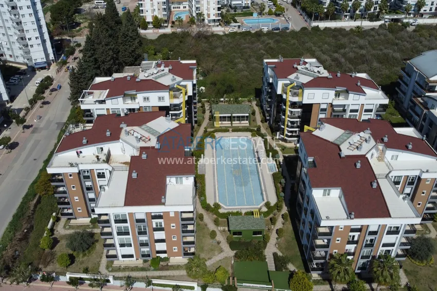 Three-room apartment in Antalya, Liman district in a luxury complex near the Boachai River  3 